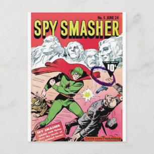 Spy Smasher Briefkaart