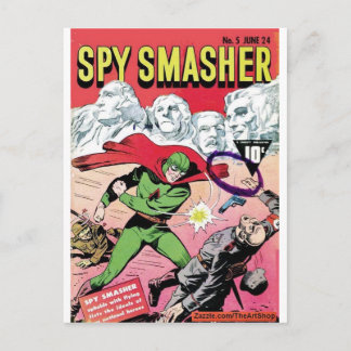 Spy Smasher Briefkaart