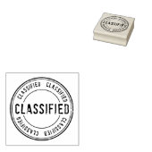 Spy Surprise Birthday Party Top Secret Classified Rubberstempel (Gestempeld)