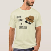 Spy T Shirt voor wannabe spionnen (Voorkant)