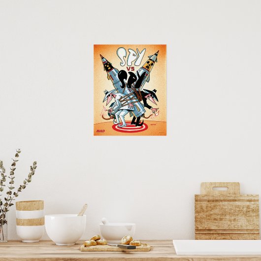 Spy van MAD vs. spionagePoster Poster (Keuken)