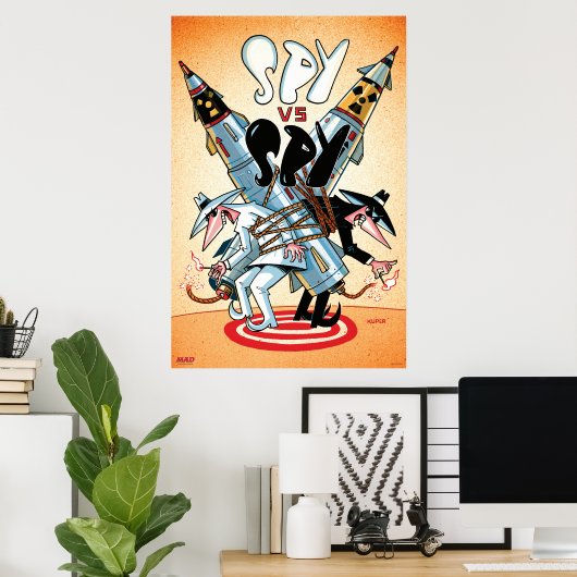 Spy van MAD vs. spionagePoster Poster (Thuiskantoor)
