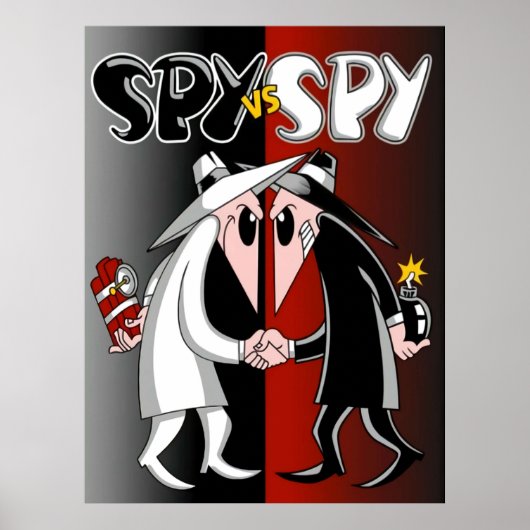 Spy versus spion in actie poster (Voorkant)