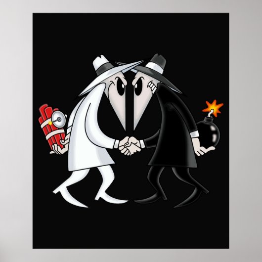 Spy Vs Spy ColorName Poster (Voorkant)