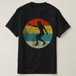 SPY WOMAN retro silhouette 70S T-shirt