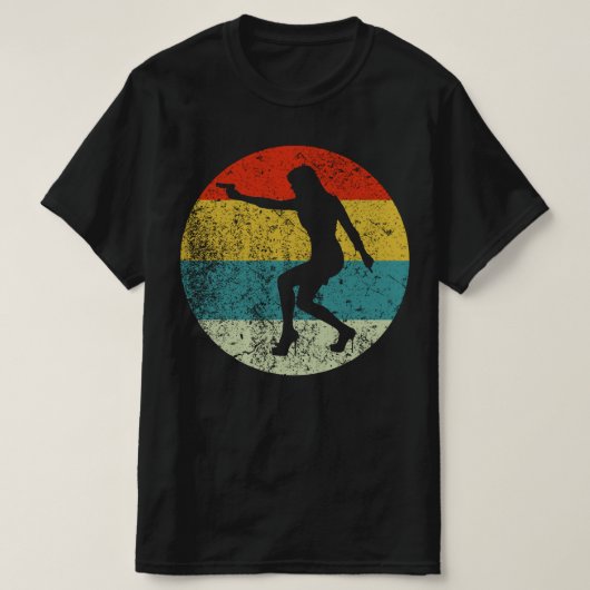 SPY WOMAN retro  silhouette 70S T-shirt (Design voorkant)
