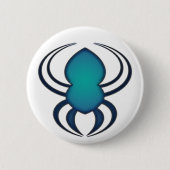 Spyder Bleu Ronde Button 5,7 Cm (Voorkant)