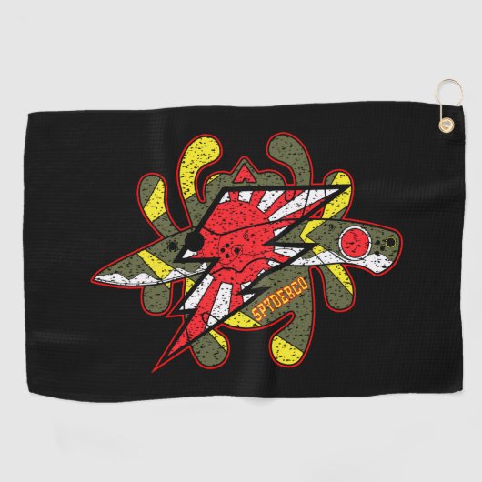 Spyderco Knives Kamikaze Zero Golf Towel Golfhanddoek (Horizontaal)