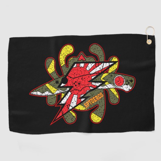 Spyderco Knives Kamikaze Zero  Golfhanddoek (Horizontaal)