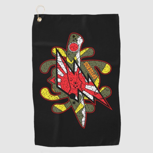 Spyderco Knives Kamikaze Zero  Golfhanddoek (Voorkant)