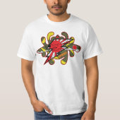 Spyderco Knives Kamikaze Zero  T-shirt (Voorkant)