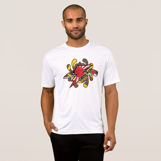 Spyderco Knives Kamikaze Zero  T-shirt (Voorkant volledig)