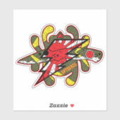 Spyderco Messen Kamikaze Zero Sticker (Vel)