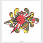 Spyderco Messen Kamikaze Zero Sticker (Vel)