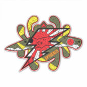 Spyderco Messen Kamikaze Zero Sticker (Voorkant)