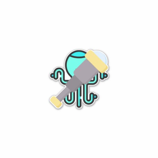 Spyglas Sticker (Voorkant)