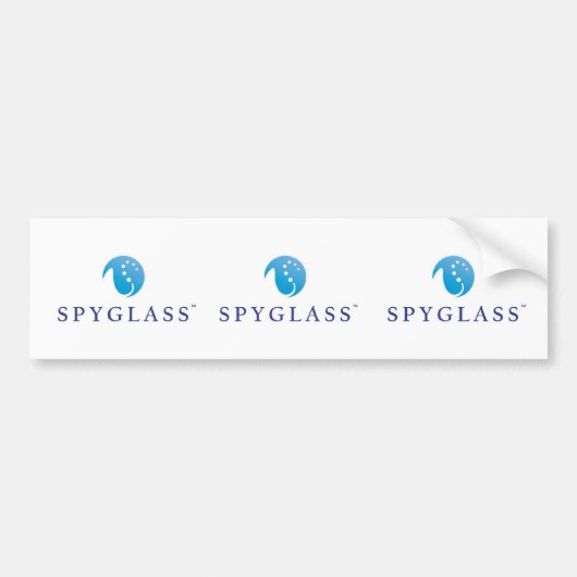 Spyglass Bio (meervoudig) Bumpersticker (Voorkant)