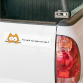 Spykat Bumpersticker (Op Truck)