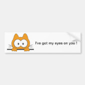 Spykat Bumpersticker (Voorkant)