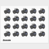 SpyKit072509 Ronde Sticker (Vel)
