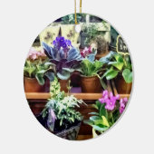 SQ_AfricanVioletsForSaleAfrican Violets for SaleTe Keramisch Ornament (Links)