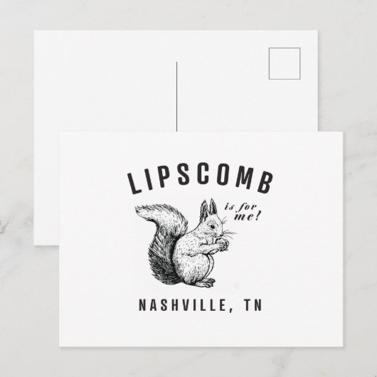 Sq Briefkaart (Voorkant / Achterkant)