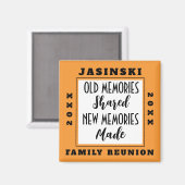 Sq Family Reunion Keepomwille Souvenir Kies een kl Magneet (Voorkant / Achterkant)
