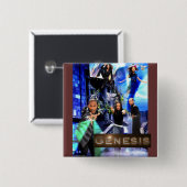 SQ "Genesis" Button - Taige's Logo (Voorkant /achterkant)