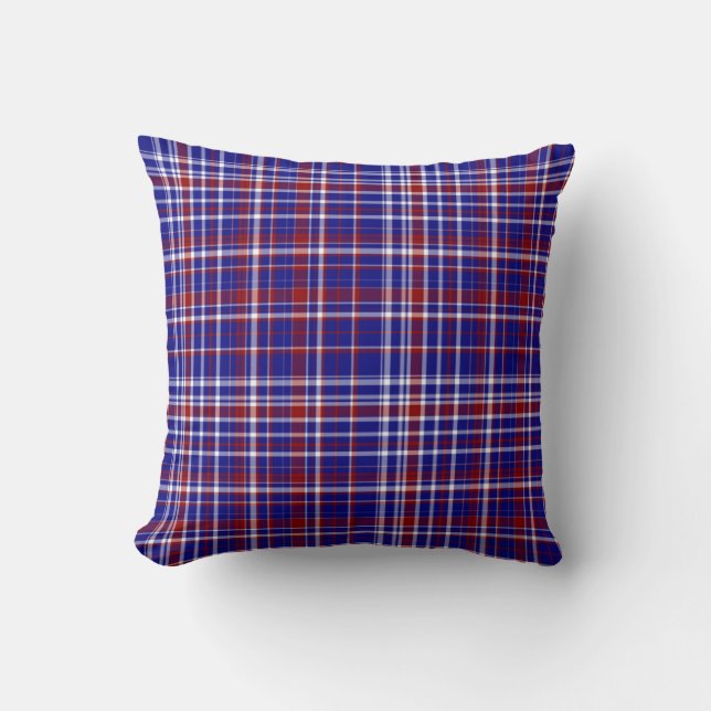 Sq.Pset Pillow,Red-White-Blue Collectie 05 Kussen (Voorkant)