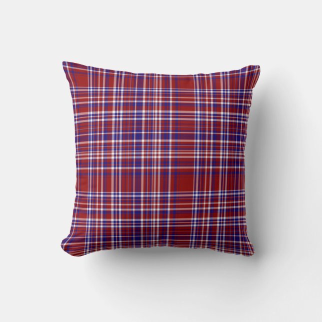 Sq.Pset Pillow,Red-White-Blue Collectie 07 Kussen (Voorkant)