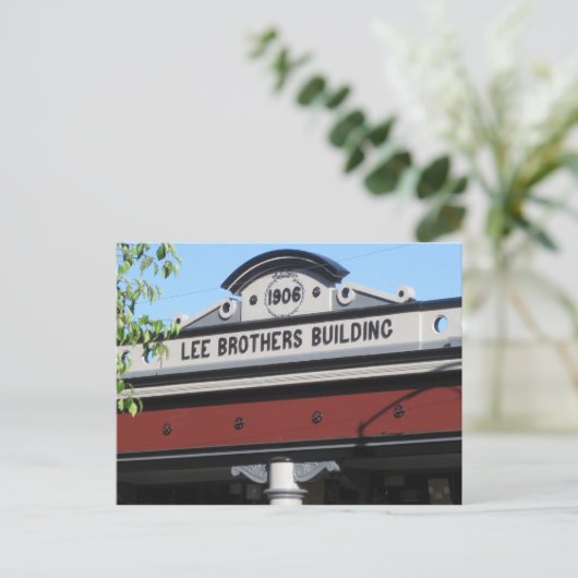 Sq spoorweg. Kerstman Rosa, ca. Briefkaart (Staand voorkant)