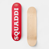 SQAUDDI Skateboard (Voorkant)