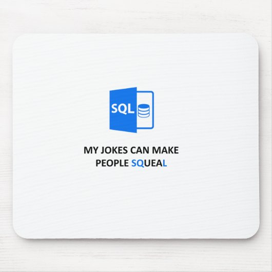 SQL Developer Work Mousepad Muismat (Voorkant)