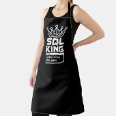 SQL Koning Database Papa Jokes BBQ Grillen Schort (Insitu)