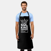 SQL Koning Database Papa Jokes BBQ Grillen Schort (Gedragen)