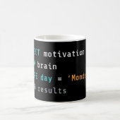 SQL Maandag Geen Motivatie Koffiemok (Center)