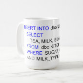 SQL PROGRAMMERING TEA-MOK KOFFIEMOK (Voorkant links)