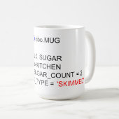 SQL PROGRAMMERING TEA-MOK KOFFIEMOK (Voorkant rechts)