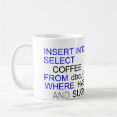 SQL Server Programmers Coffee Mok (Links)
