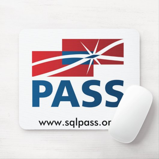 SQLPASS Mousepad Muismat (Met muis)