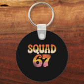 Squad 67 Alpha Slang Gen 67e Nummer 67 Sleutelhanger (Voorkant)