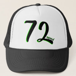 Squad 72 Trucker Hat 72marketing Pet