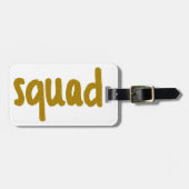 Squad Bagagelabel (Voorkant horizontaal)