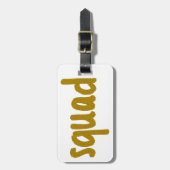 Squad Bagagelabel (Voorkant verticaal)