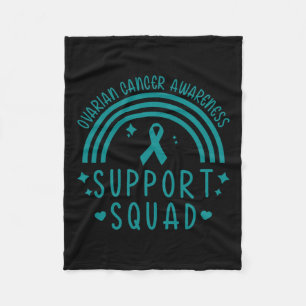 Squad borstkanker - In oktober hebben we Blauwgroe Fleece Deken