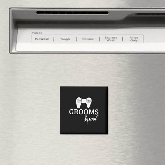 Squad Bruiloft Bachelor Party Bruiloft Feest Plezi Magneet (Insitu (Vaatwasser))