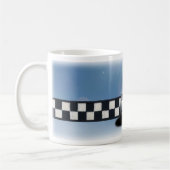 Squad Checkerband Blue-Mokken Koffiemok (Links)