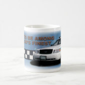 Squad Checkerband "Chicago's Finest" (close-up) Koffiemok (Center)