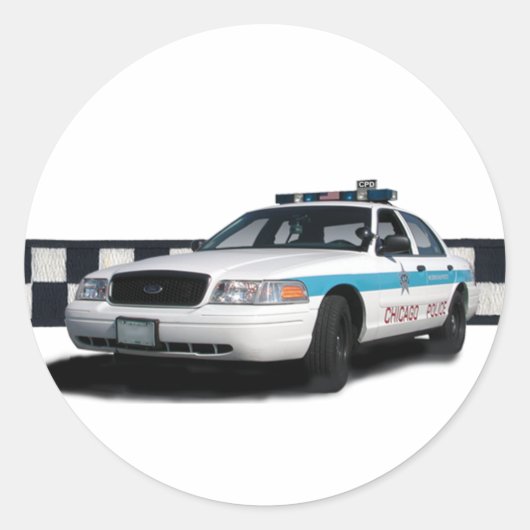 Squad CheckerBand-Stickers Ronde Sticker (Voorkant)