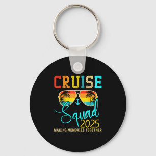 Squad Crew Cruise 2025 Zomer Vakantie Matching Fa Sleutelhanger